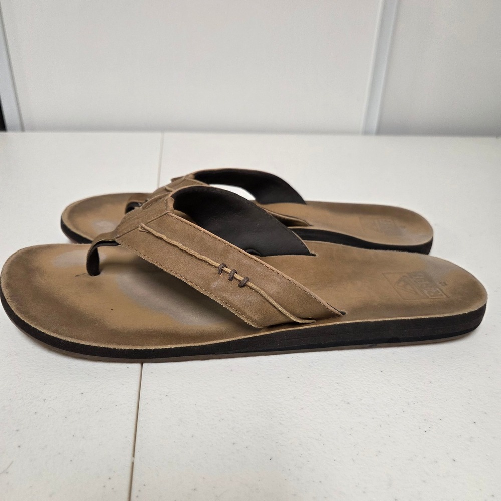 Reef Cushion Phantom Mens Brown Flip Flop Sandals Size 12 RF002036